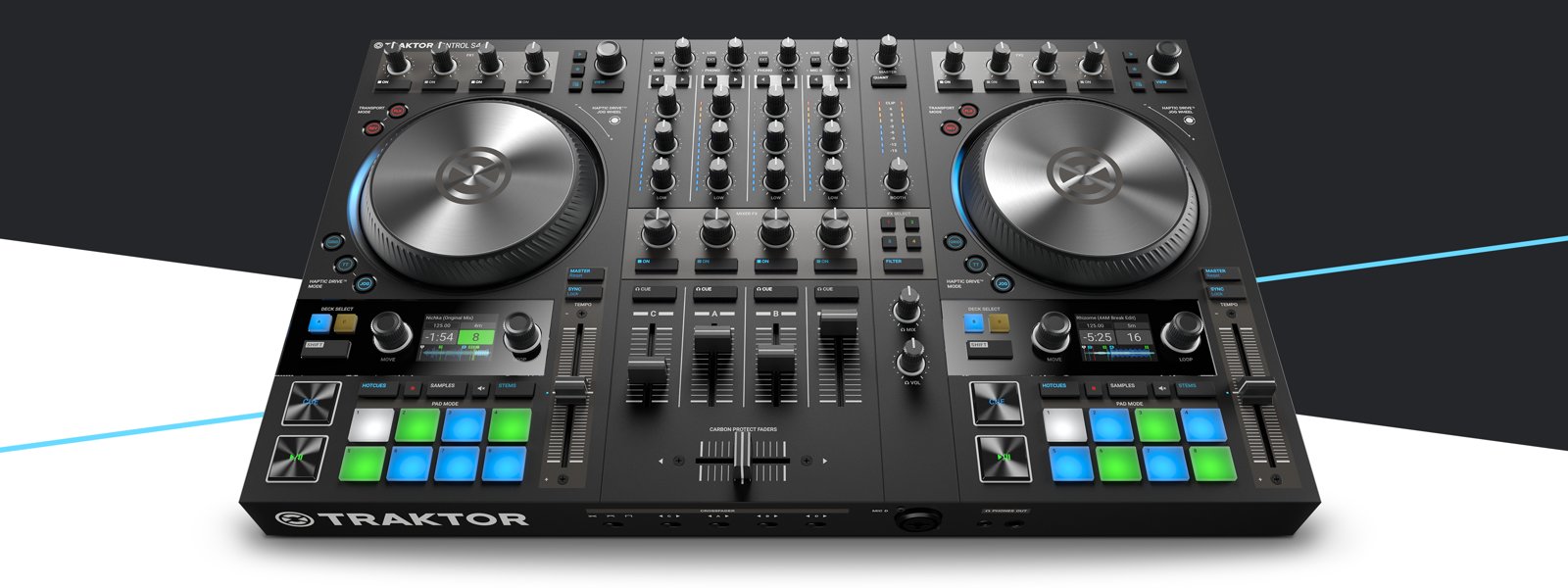Native Instruments NI Traktor Kontrol S4 MK3 四軌DJ控制器 Native Instruments NI Traktor Kontrol S4 MK3 四軌DJ控制器